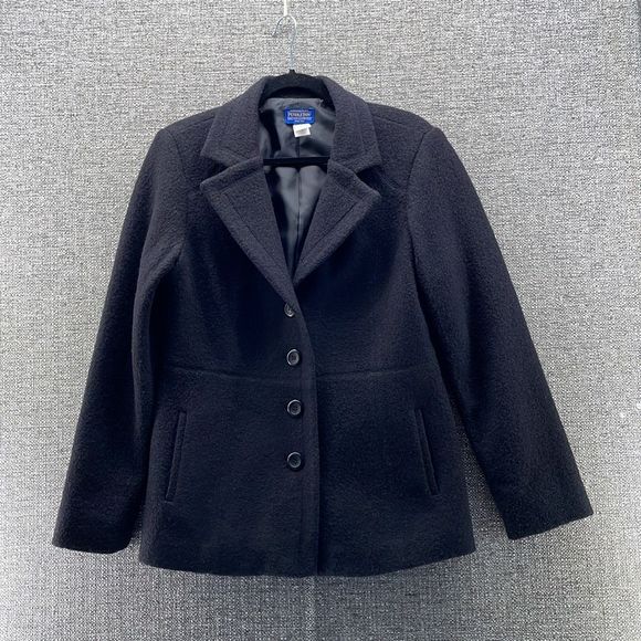 Pendelton Blazer Womans Medium Merino Wool Fuzzy and Soft Similar to Shearling - Picture 1 of 13